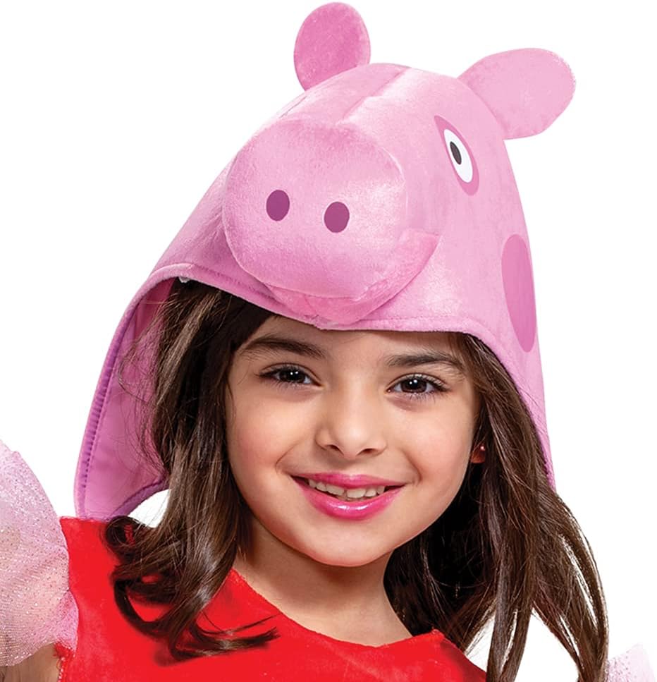 Peppa Pig Costume Peppa 3T-4T Accessories Fun for Halloween