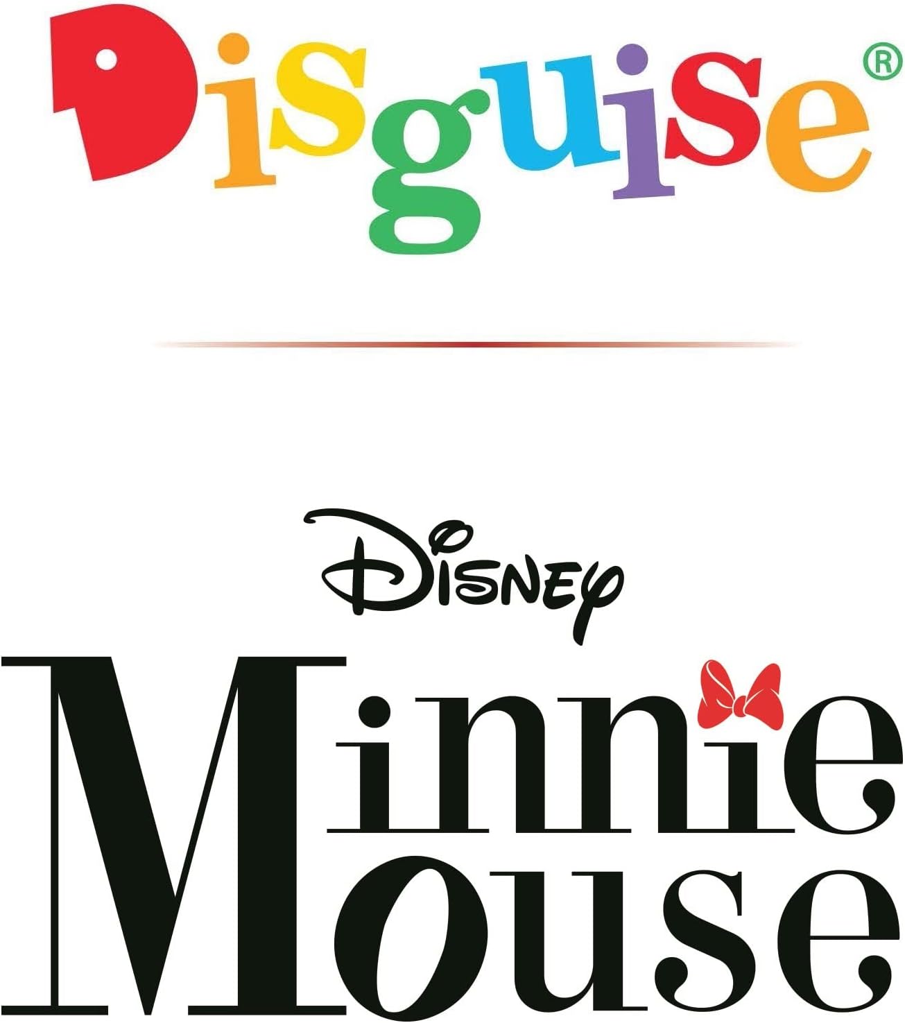 Disguise Disney Minnie Mouse Girl Costume Red 2T