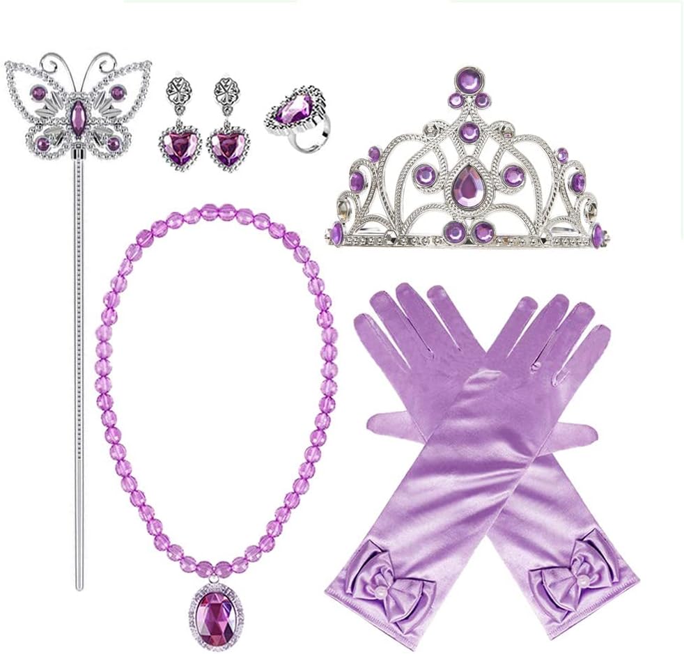 Sophia Princess BallGown Costume REXREII Purple