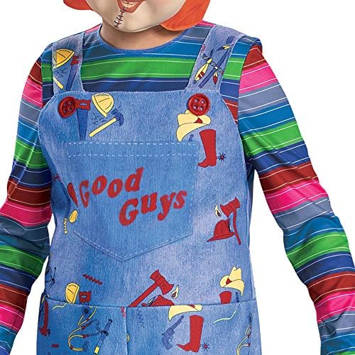 Disguise Halloween Gift Official Childs Play Chucky Costume for Kids Statement Piece