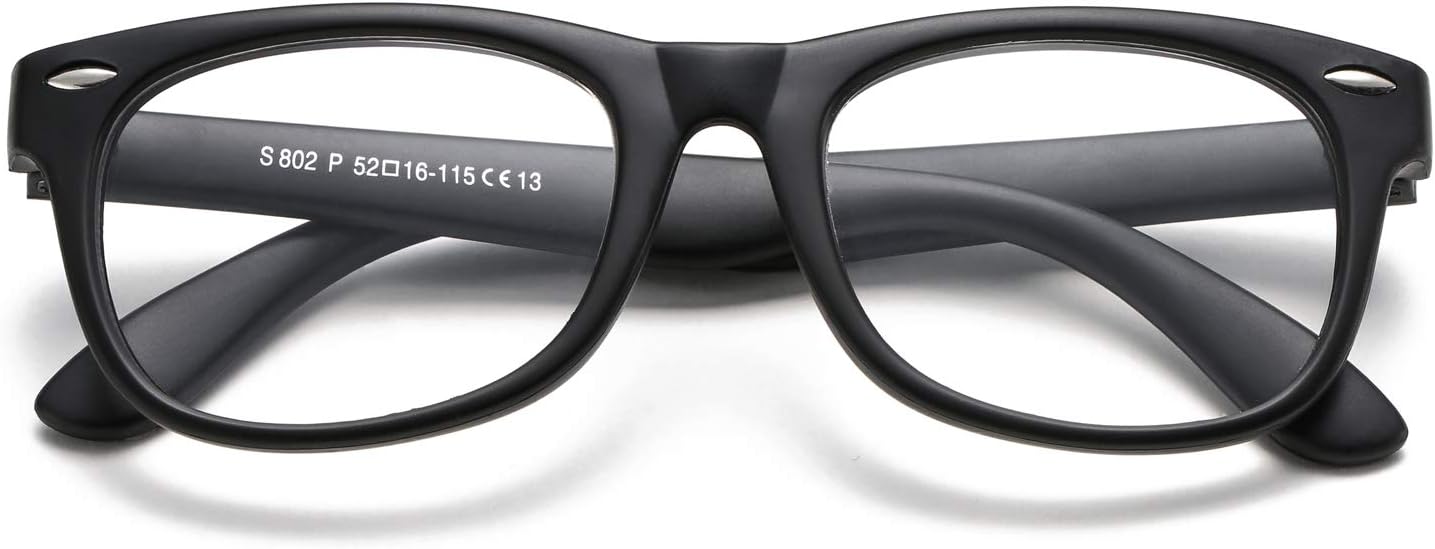 Pro Acme TPEE Rubbers Nerd Glasses Kids Costume Fake Geeks for Boys