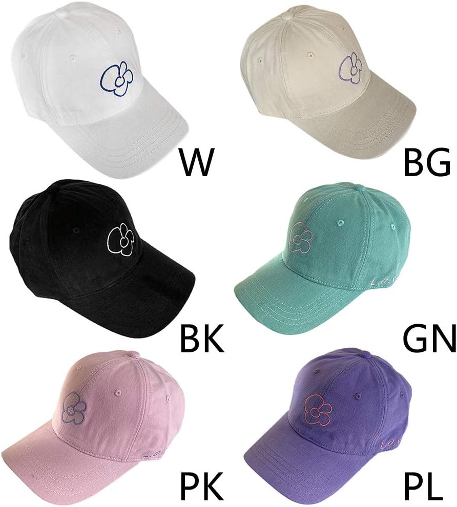 Stylish Encoding Sunscreen Baseball Hat for Girls