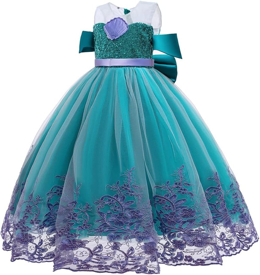 Fairy Tale Perfect Princess Mermaid Halloween Girls Costume