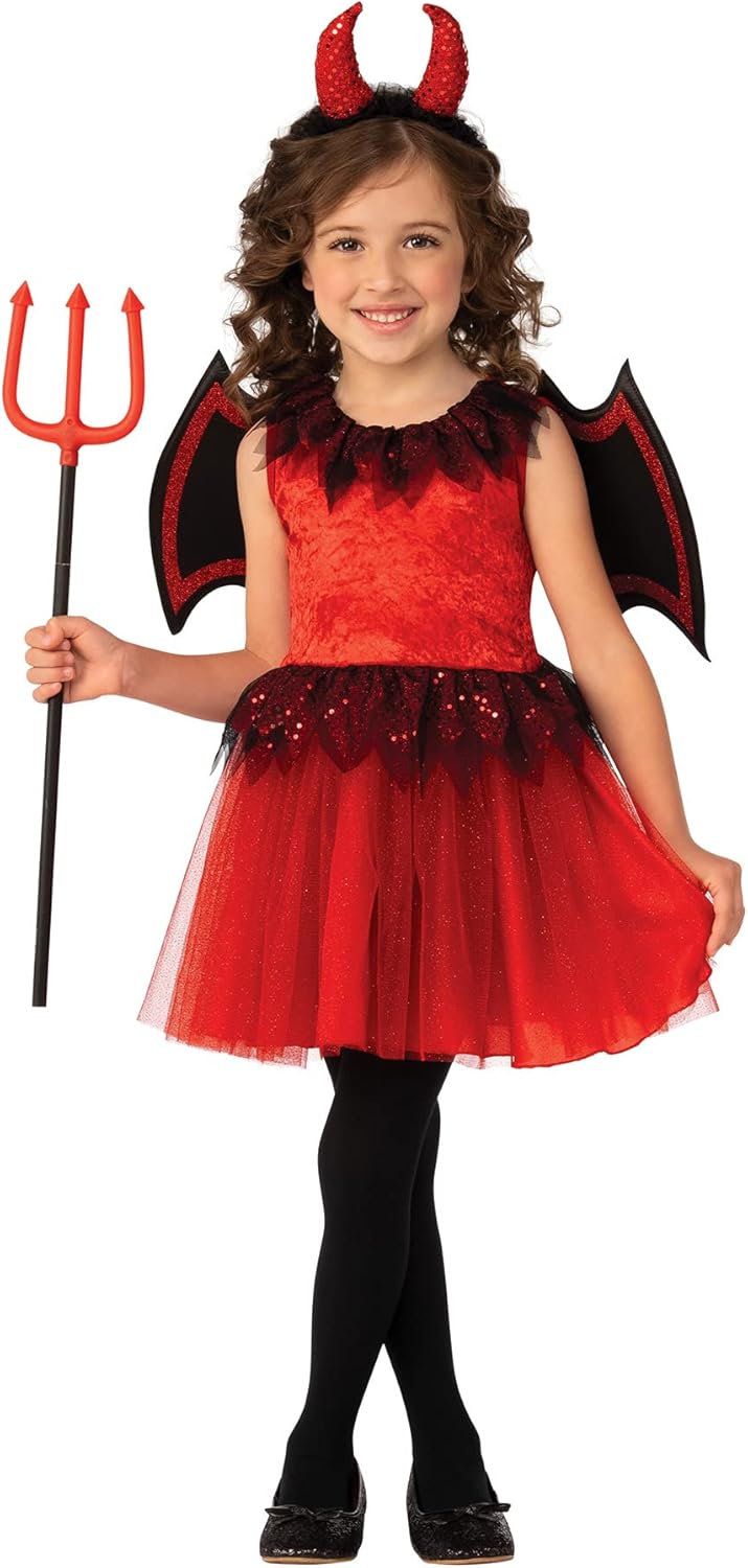 Rubies Girls Opus Collection Devil Girl Costume Set