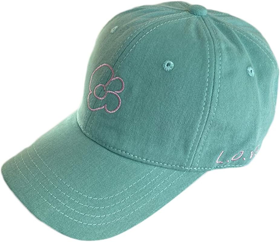 Stylish Encoding Sunscreen Baseball Hat for Girls