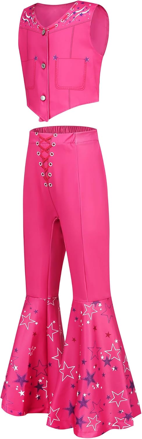 Girls Pink Costume Dress - 4-11y