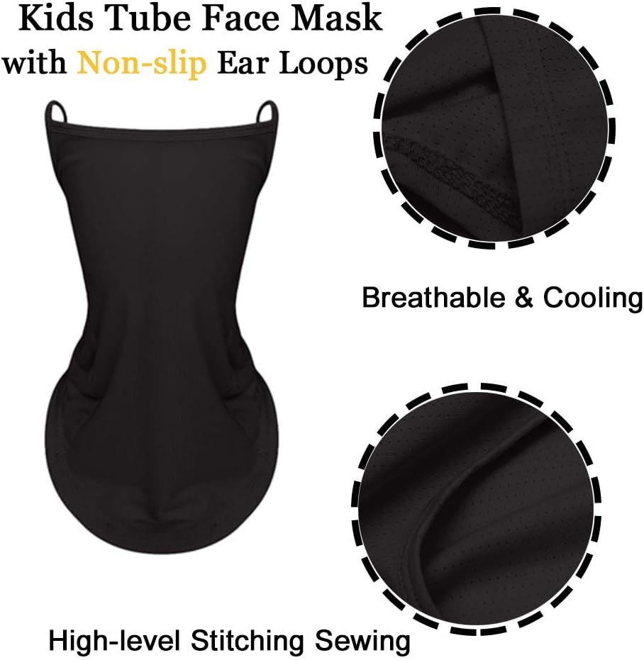 2-Piece UV Sun Protection Mask Kids