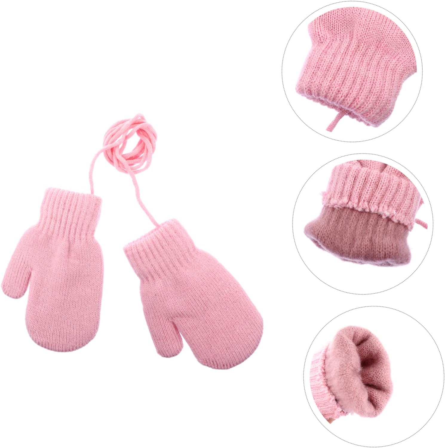 Thick Knitted Gloves Winter Kids Gloves