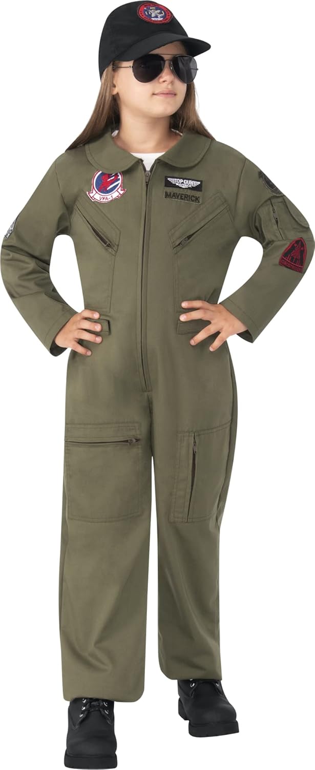 Top Gun Maverick Flight Suit Kids