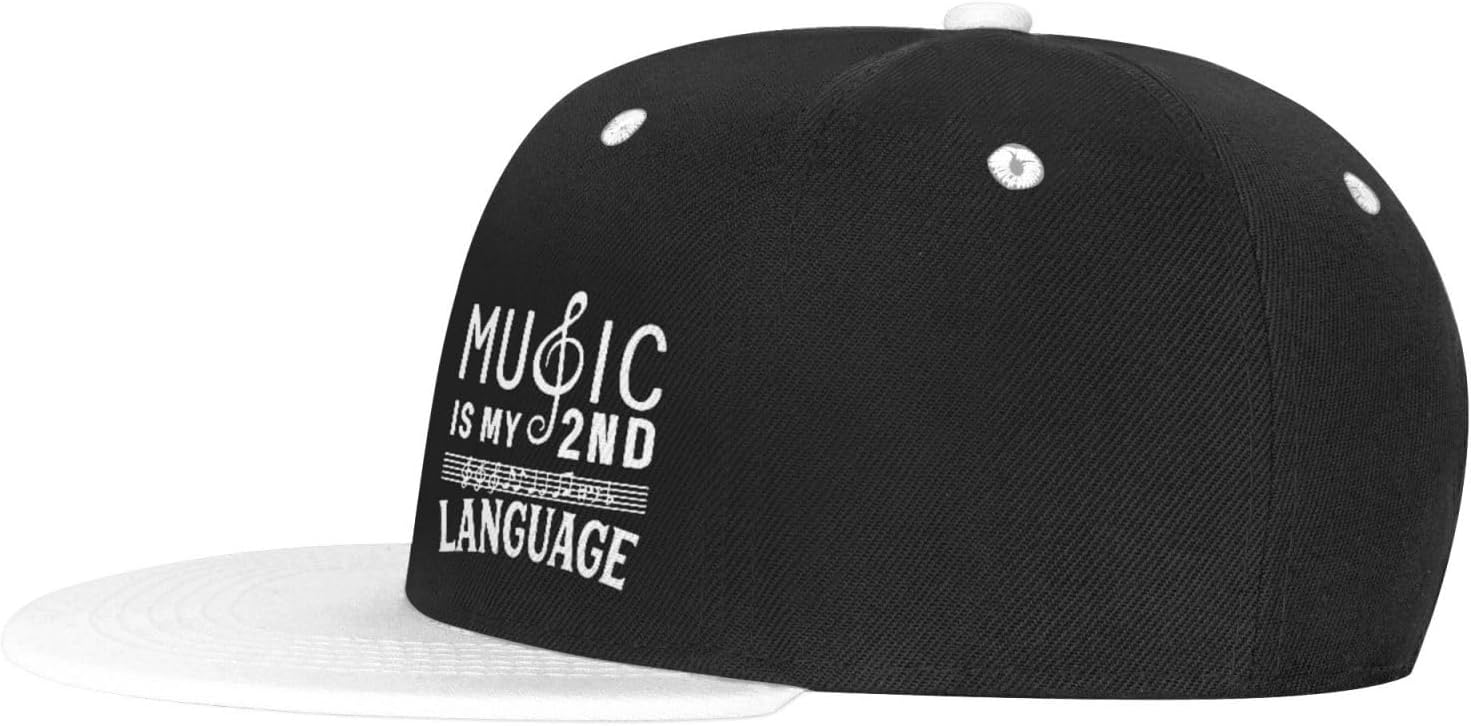 Music is My Second Language Baseball Cap