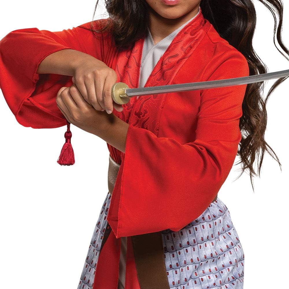 Mulan Costume for Girls - Hero Warrior Dress Up Outfit