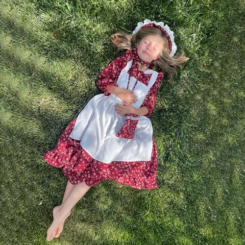 Adorable Colonial Prairie Girls Dress Perfect for Little BSmithers
