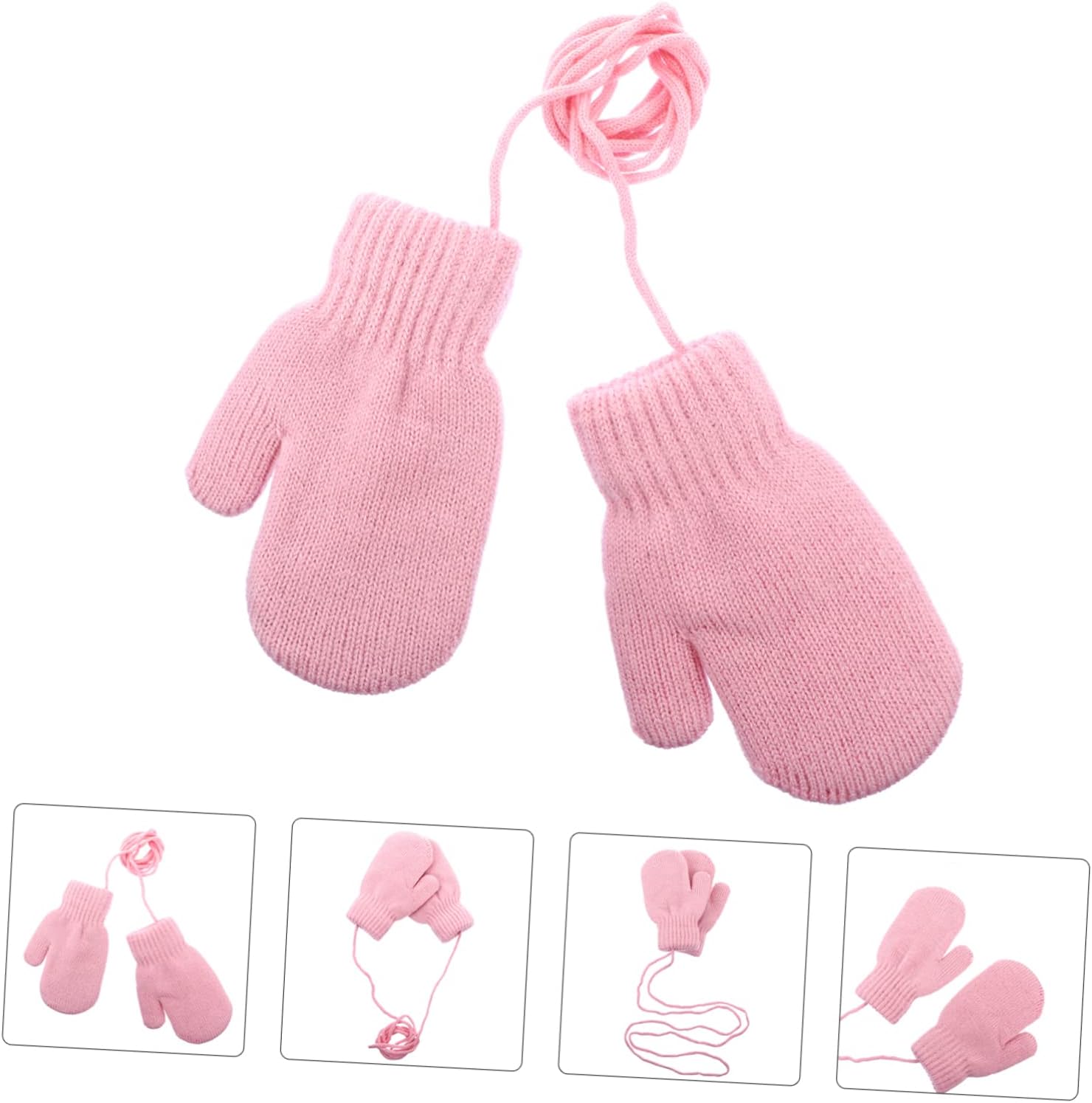 Thick Knitted Gloves Winter Kids Gloves