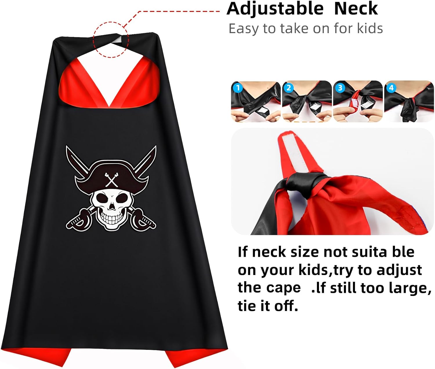 Universal Designers Easy-Piracy Kids Costume