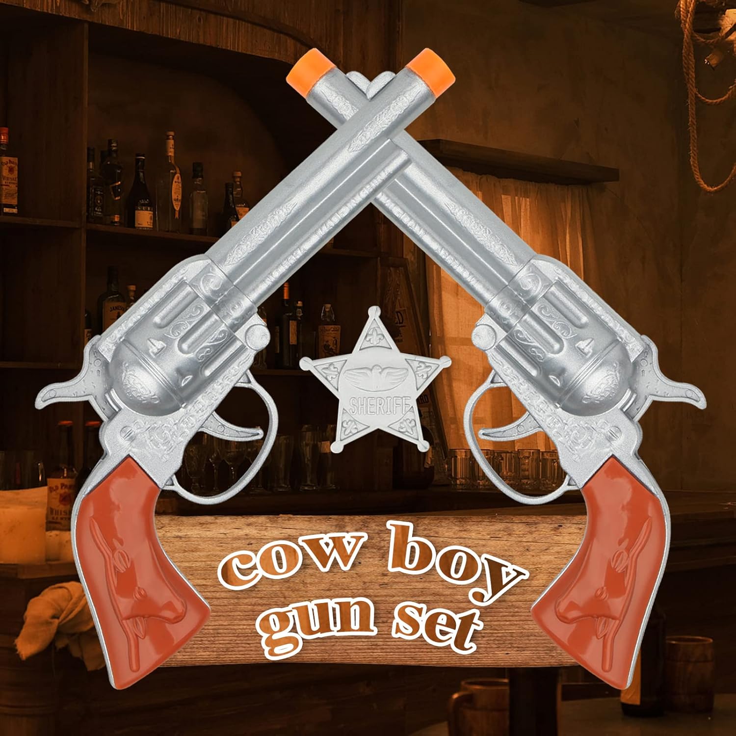 SeptCity Cowboy Dress-up Set