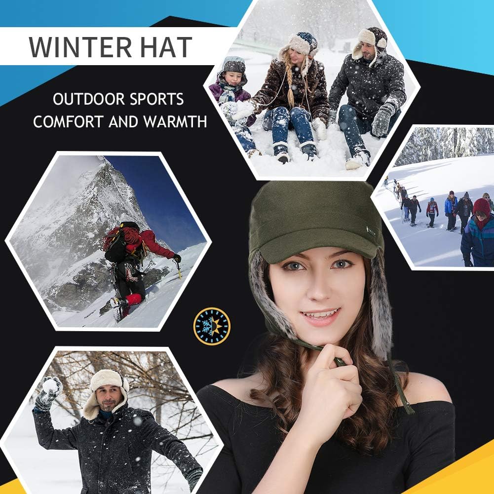 Adjustable Unisex Winter Hat