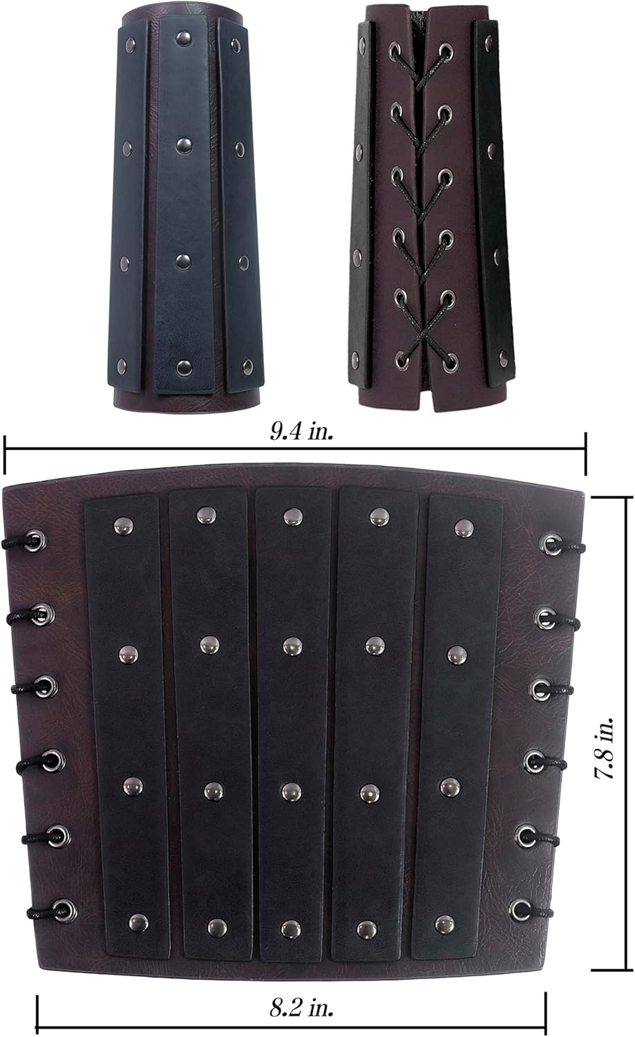 Medieval Kids Pirate Viking Costume - 5-Piece Set for 4-12 Years
