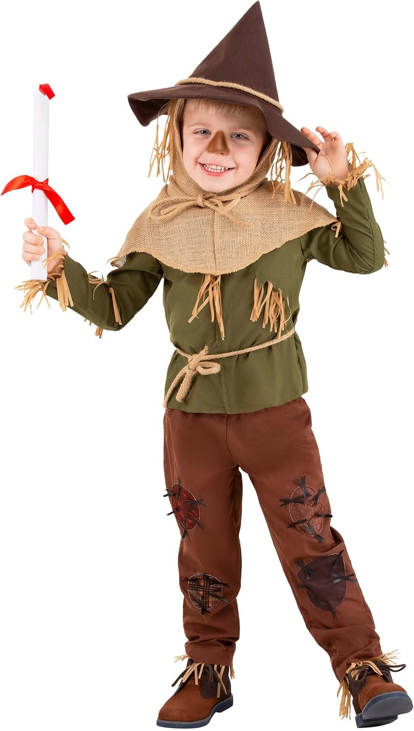 Wizard of Oz Scarecrow Costume Toddler Halloween