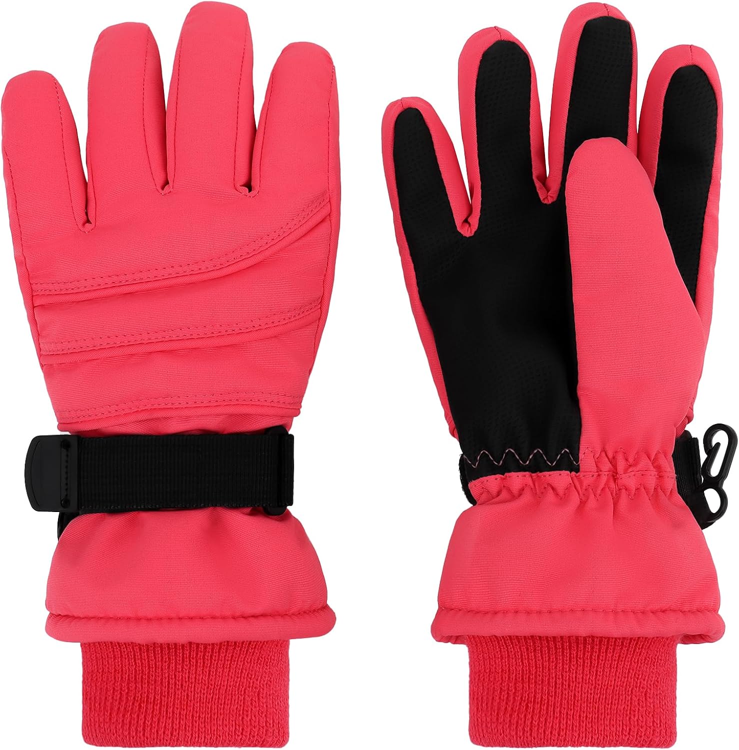 Duoyeree Kids Waterproof Ski Gloves Warm Durable and Stylish for Winter