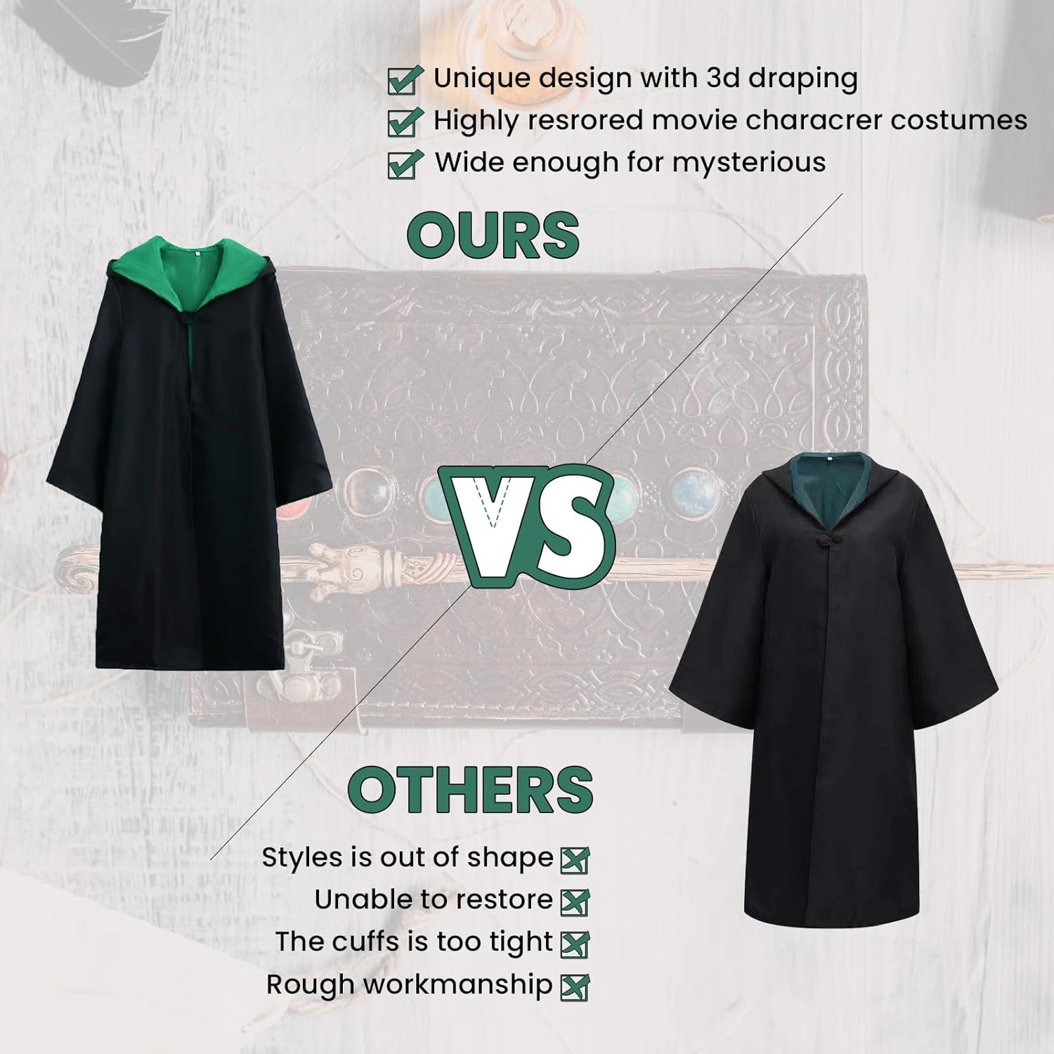 Kitimi Wizard Costume Set