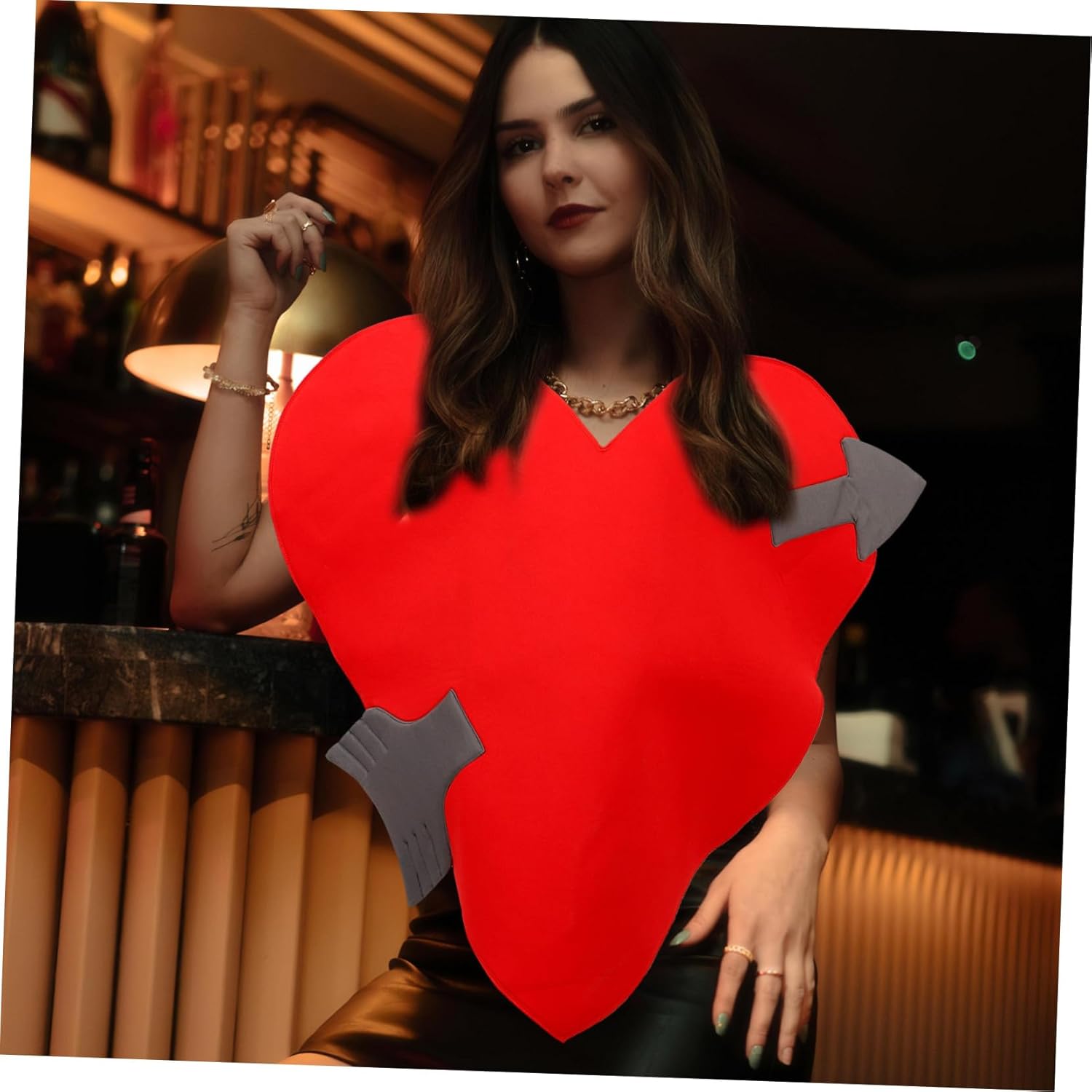 Cupids Heart Glasses Costume Great for Trick or Treat Valentines Day