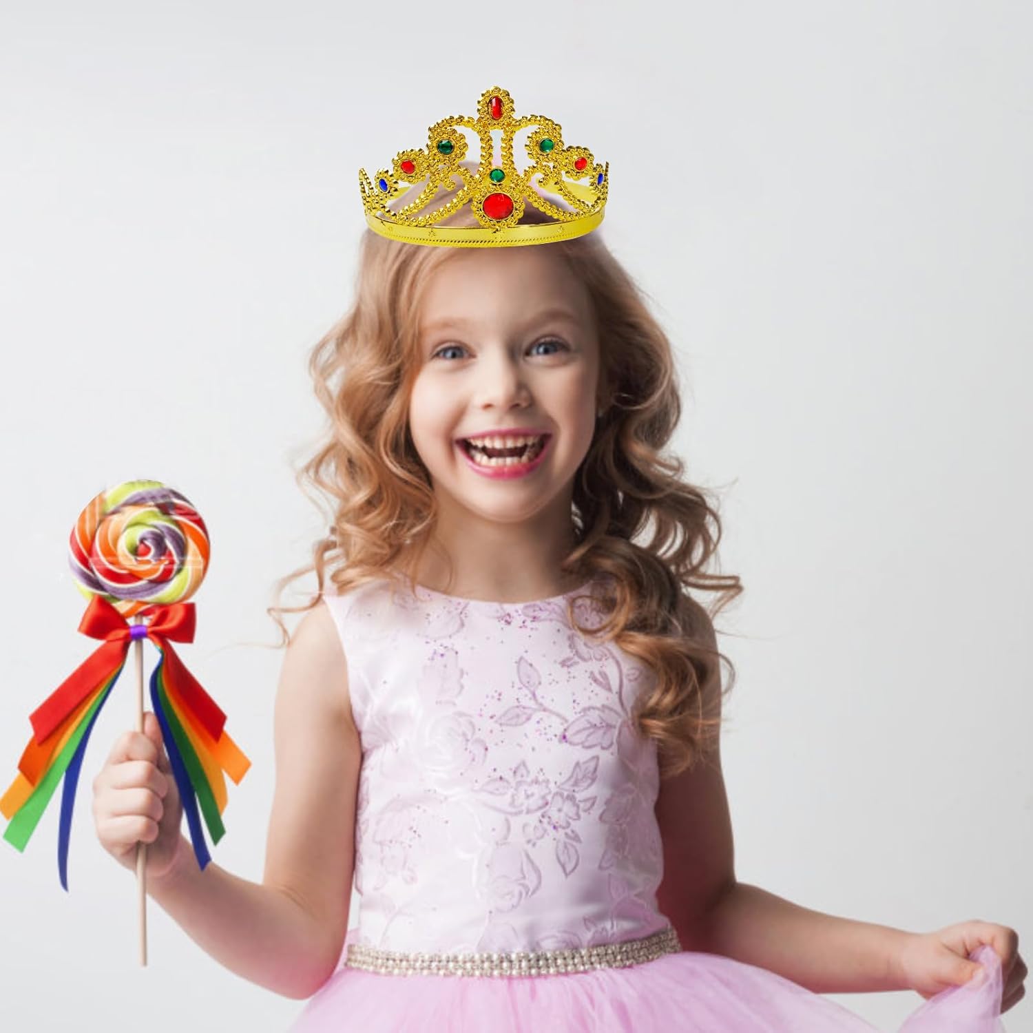 10 Pcs Royal King Crowns - Party Prom Sets