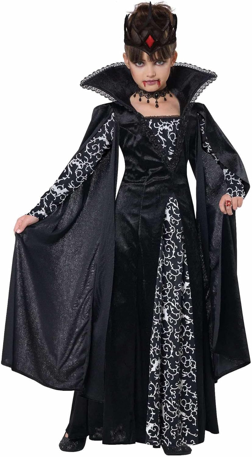 California Costumes Girls Vampire Queen Costume Outfit