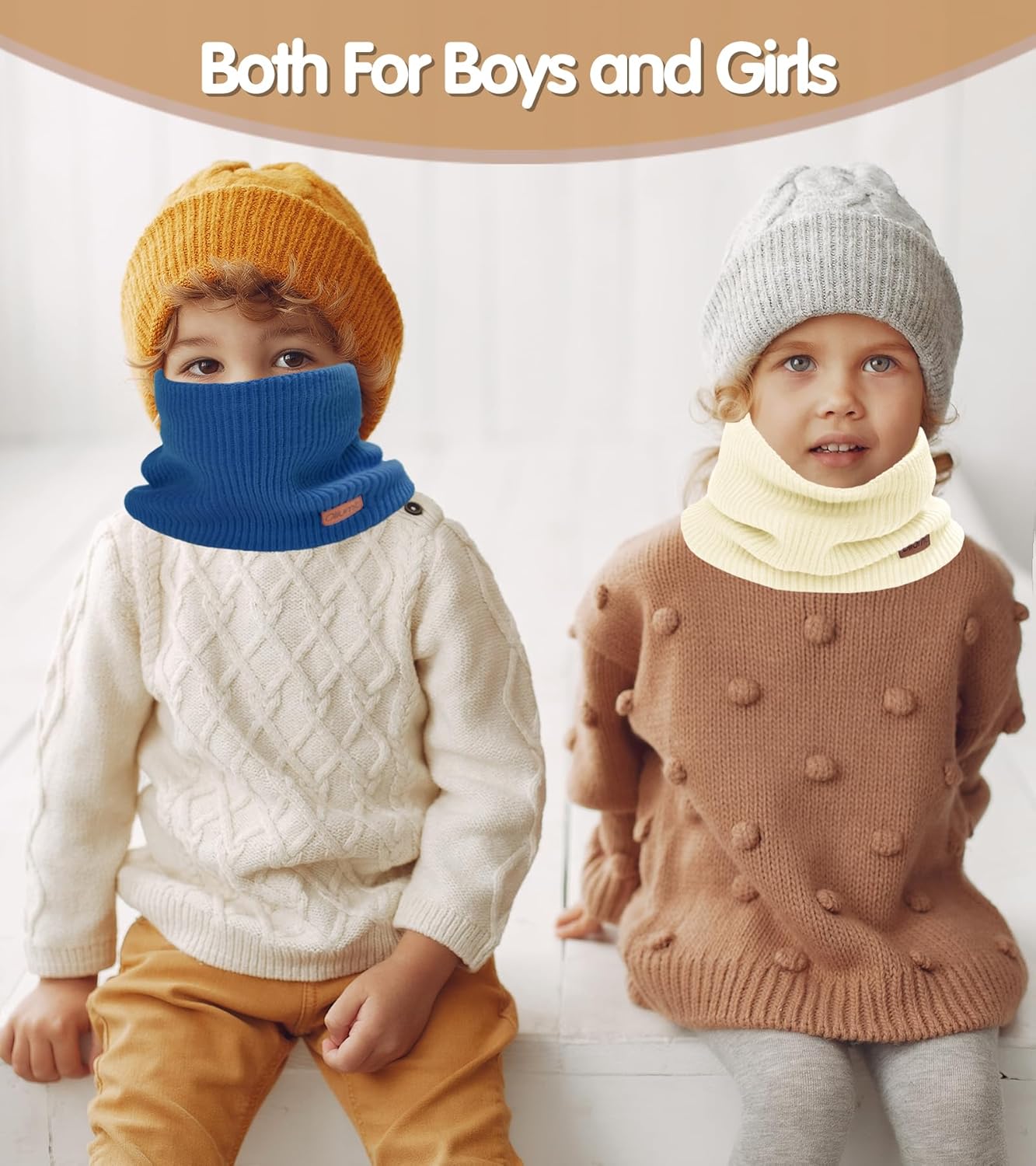 Kids Neck Warmer Winter Neck Gaiters