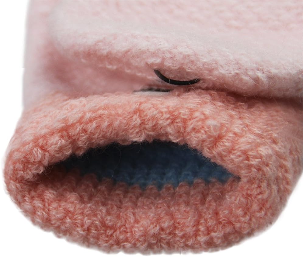 Fun Cartoon Flip Top Gloves for Kids