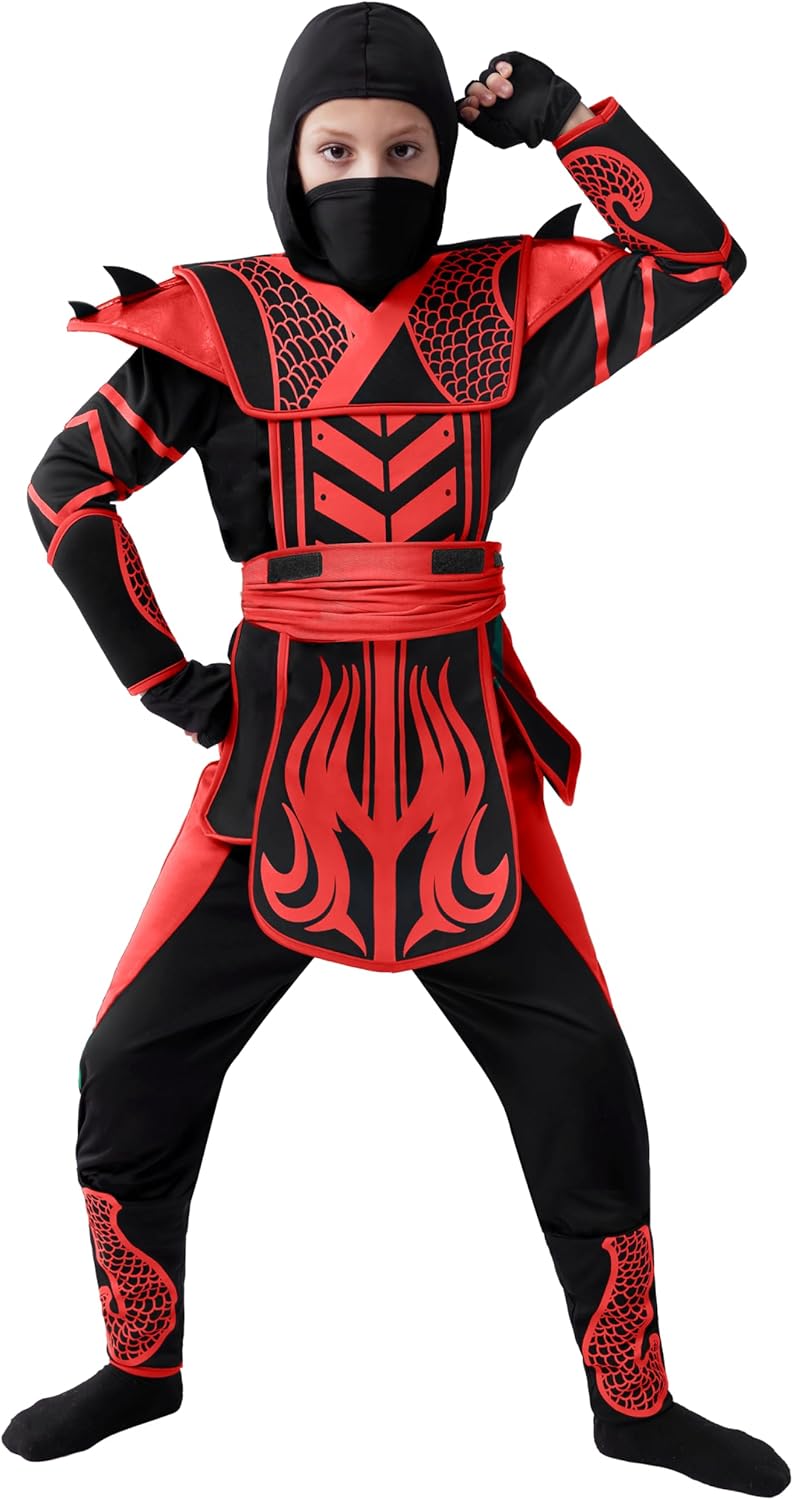 Spooktacular Ninja Halloween Costume for Kids