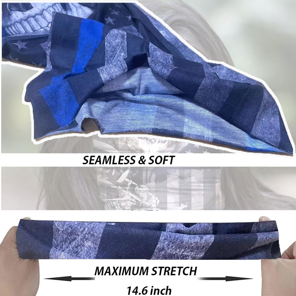 Adjustable Face Mask Neck Gaiter for Outdoor Use