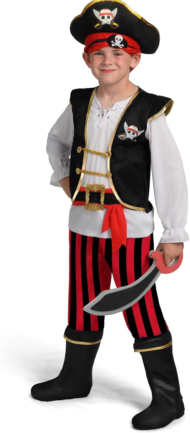 Pirate Costume Set for Kids - Perfect for Halloween and More