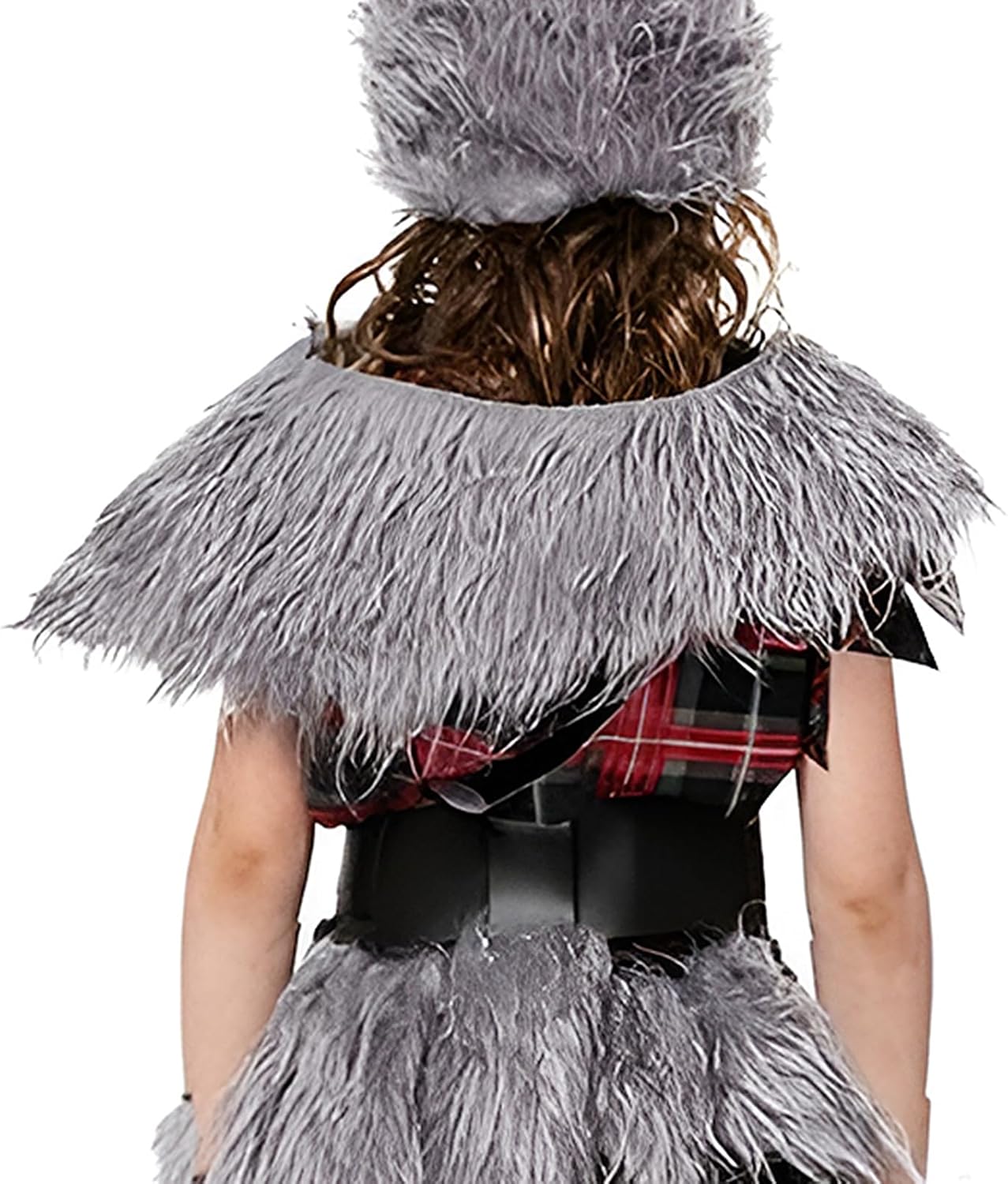 JIAHG Halloween Faux Fur Werewolf Costume Perfect for Kids Cosplay Party