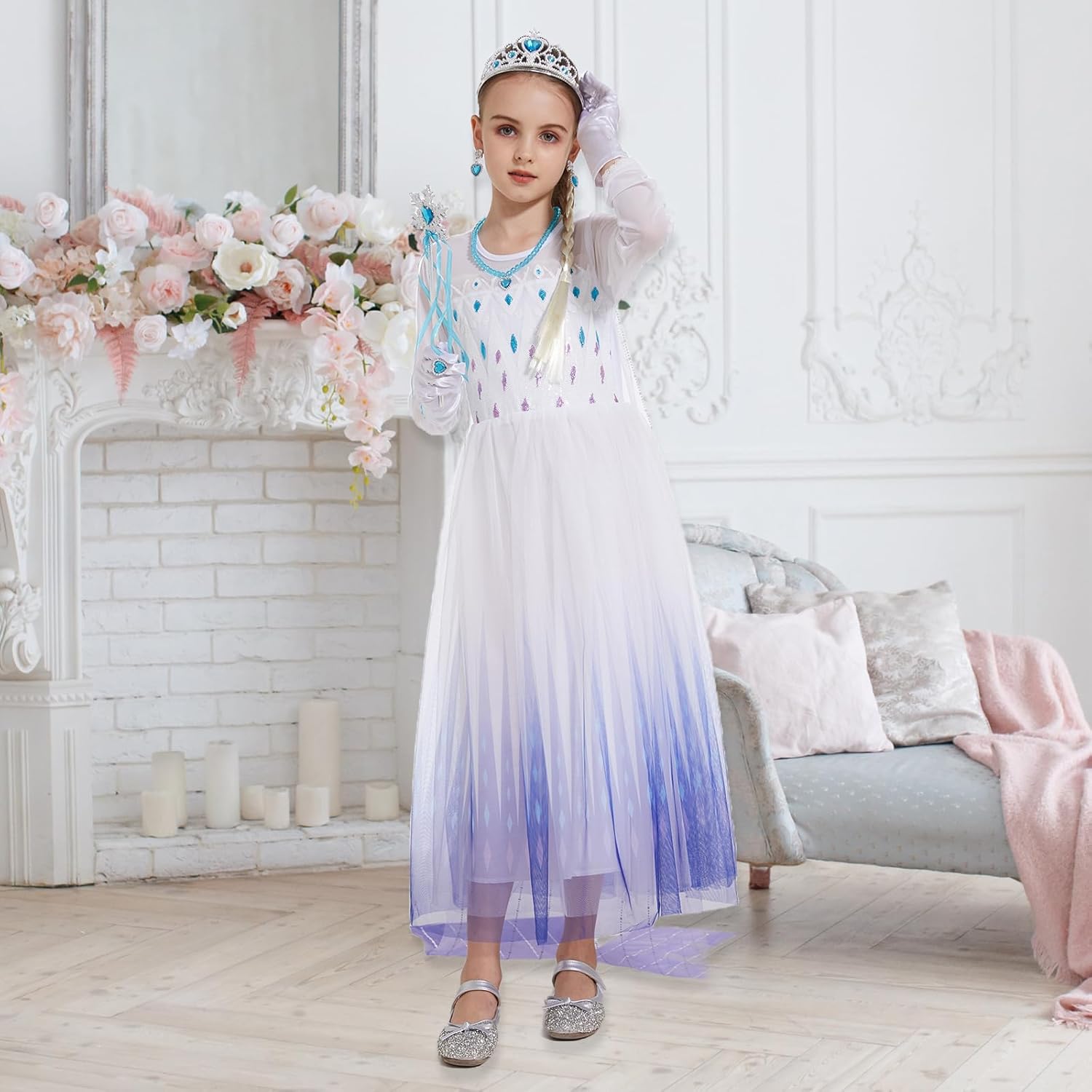 Jeroesja Princess Dress for Girls