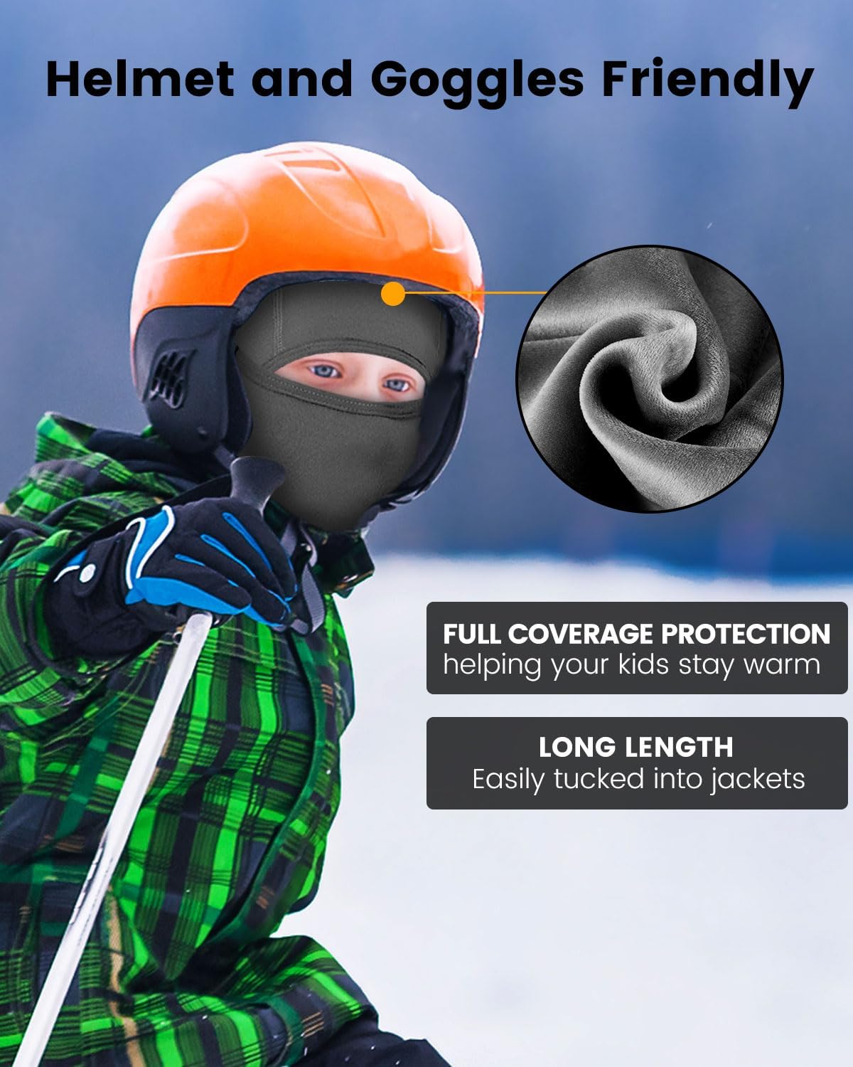 Aegend Kids Balaclava Face Mask