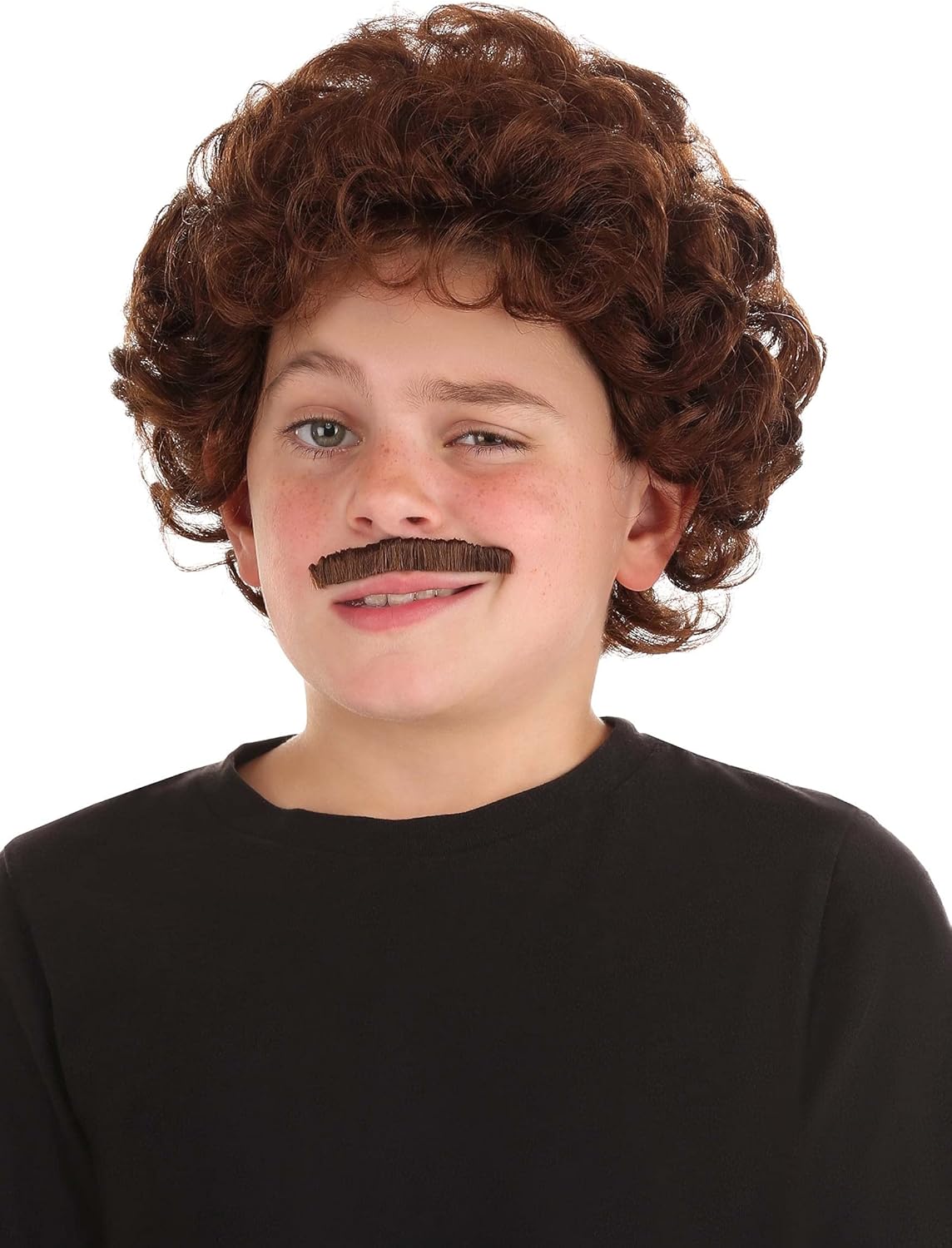 Child Nacho Libre Wig Mustache Kit