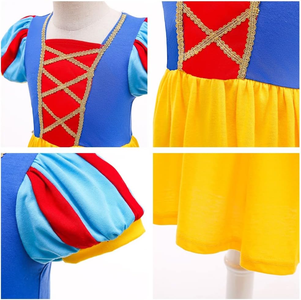 HOIZOSG Cotton Princess - Fancy Cosplay Outfits with Accessories for Girls