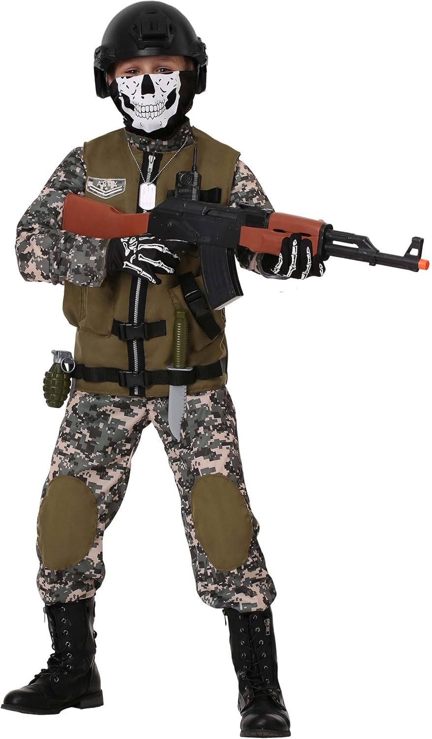 Kids Camo Trooper Costume