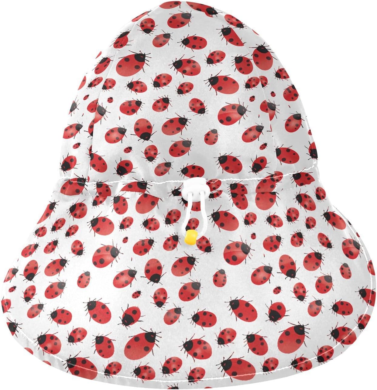 Sun Protection Baby Hat Red Ladybug