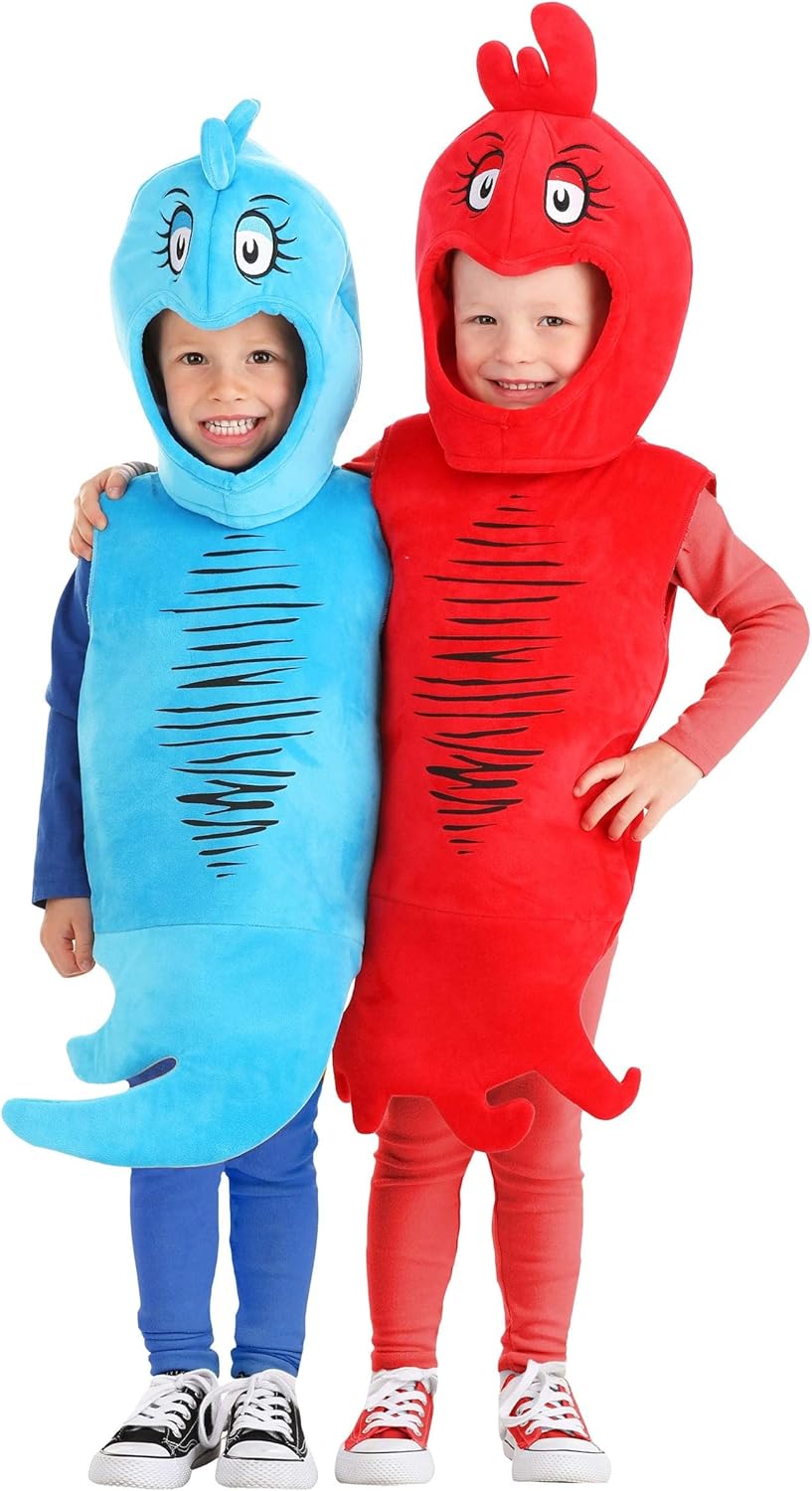 Dr Seuss Toddler Red Fish Costume