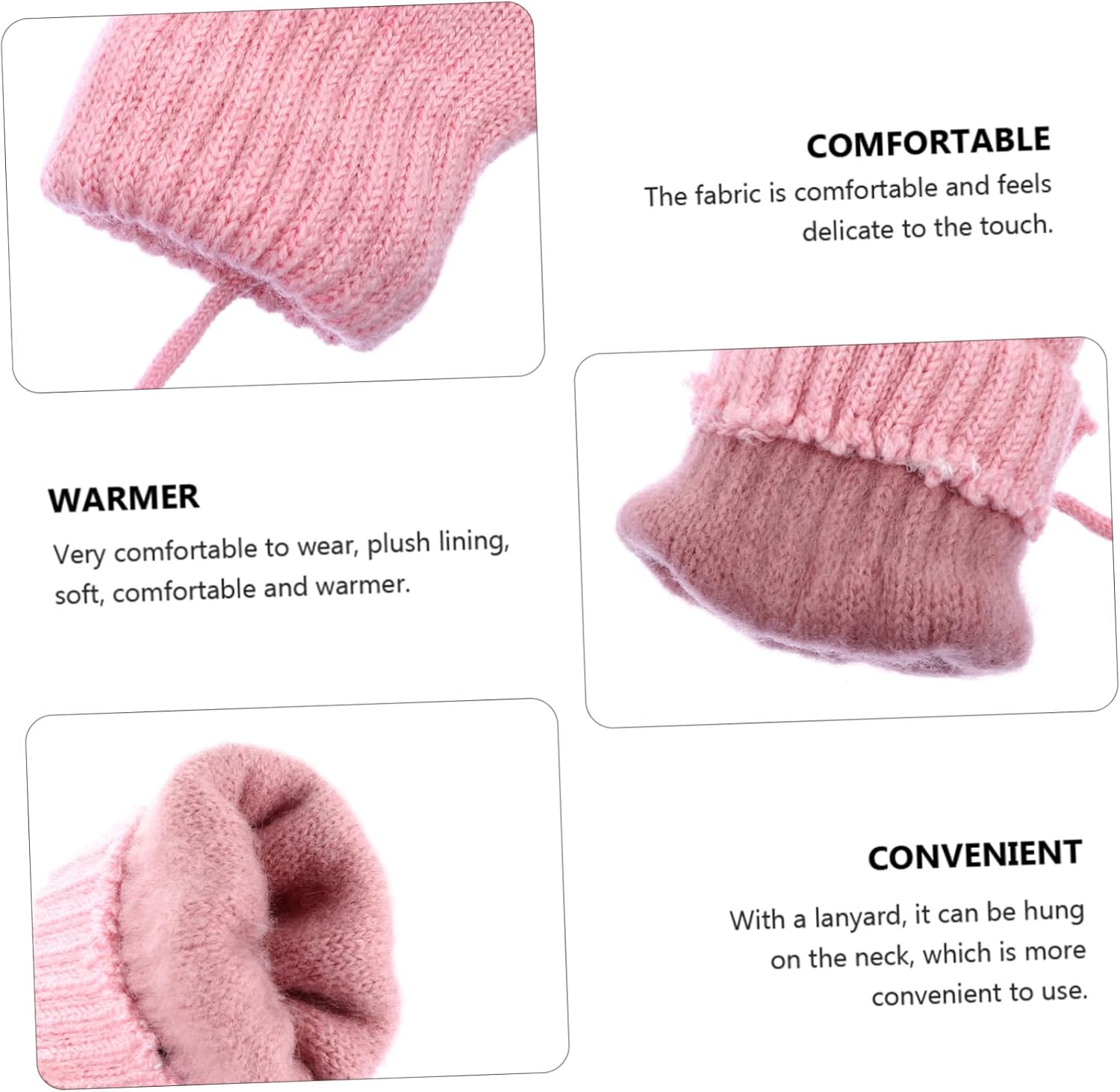 Thick Knitted Gloves Winter Kids Gloves