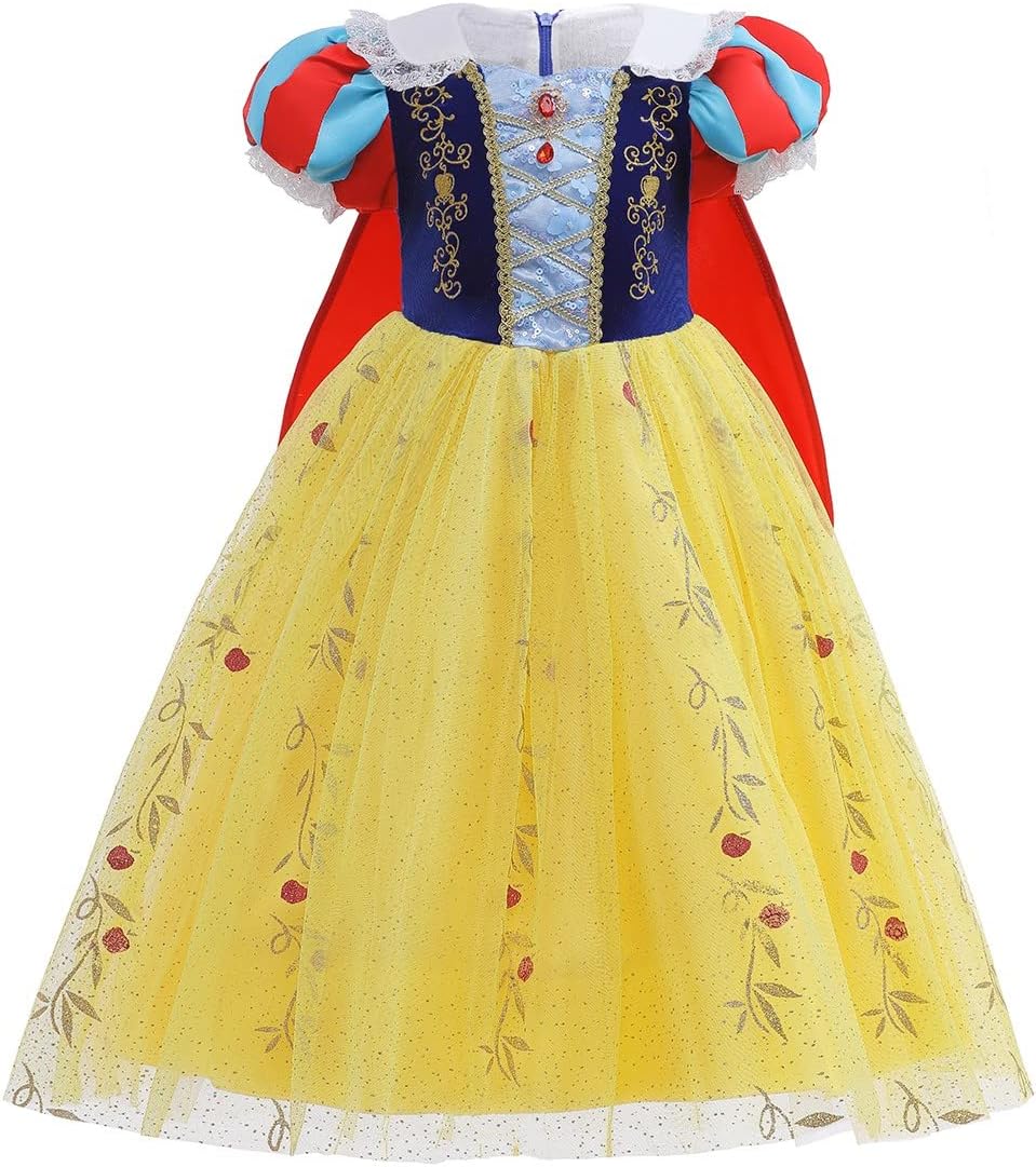 Girls Snow White Princess Costume wAccessories