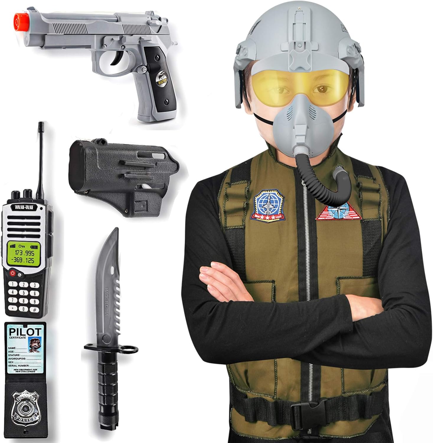 Liberty Kids Fighter Pilot Role Play Set