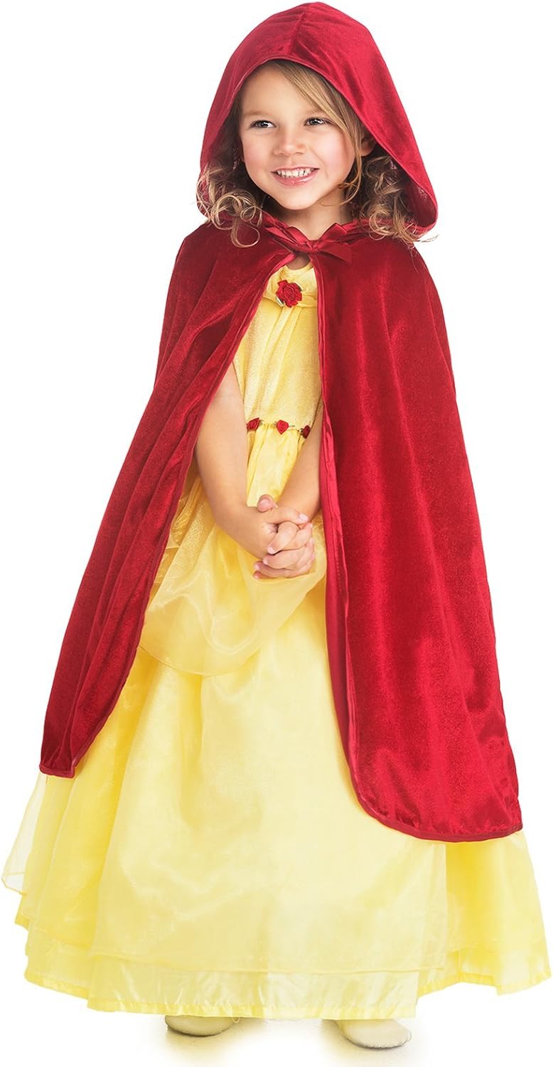 Little Adventures Traditional Hooded Princess Costume Red XL