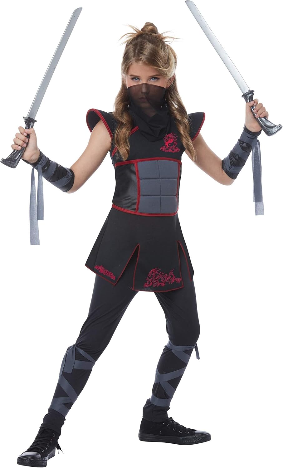 Jewel Up Girls Ninja Costume - Gem-Ready Kids Ninja Costume Free Shipping