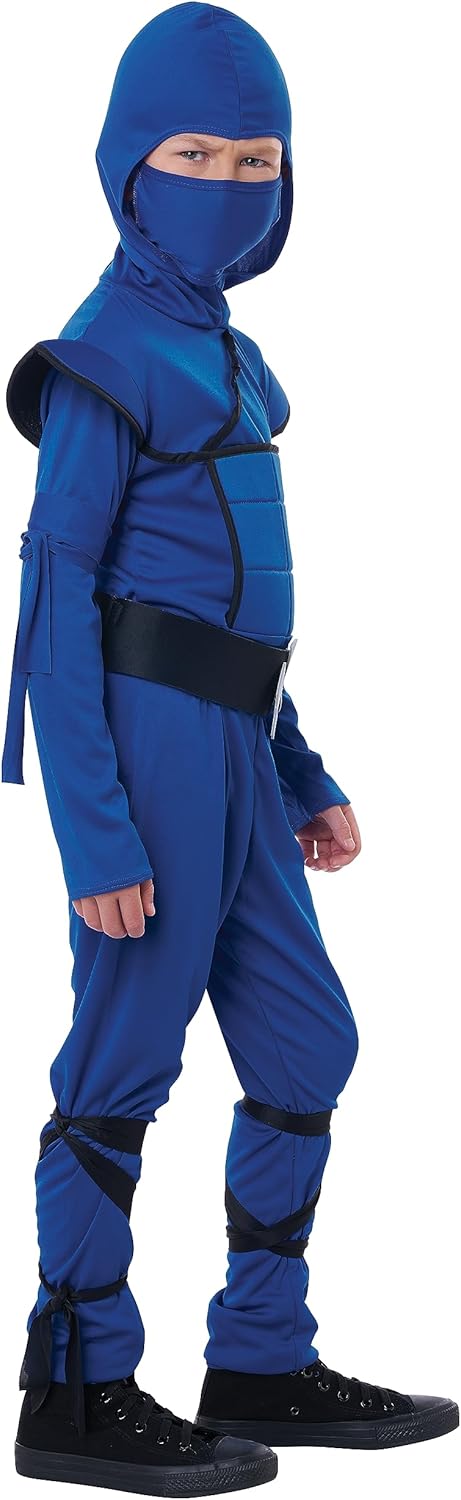 Stylish Child Blue Stealth Ninja Costume - Perfect for Kids