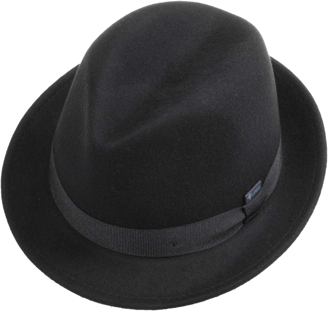 Lipodo Kids Wool Felt Trilby Hat Perfect for Gatherings Special Occasions