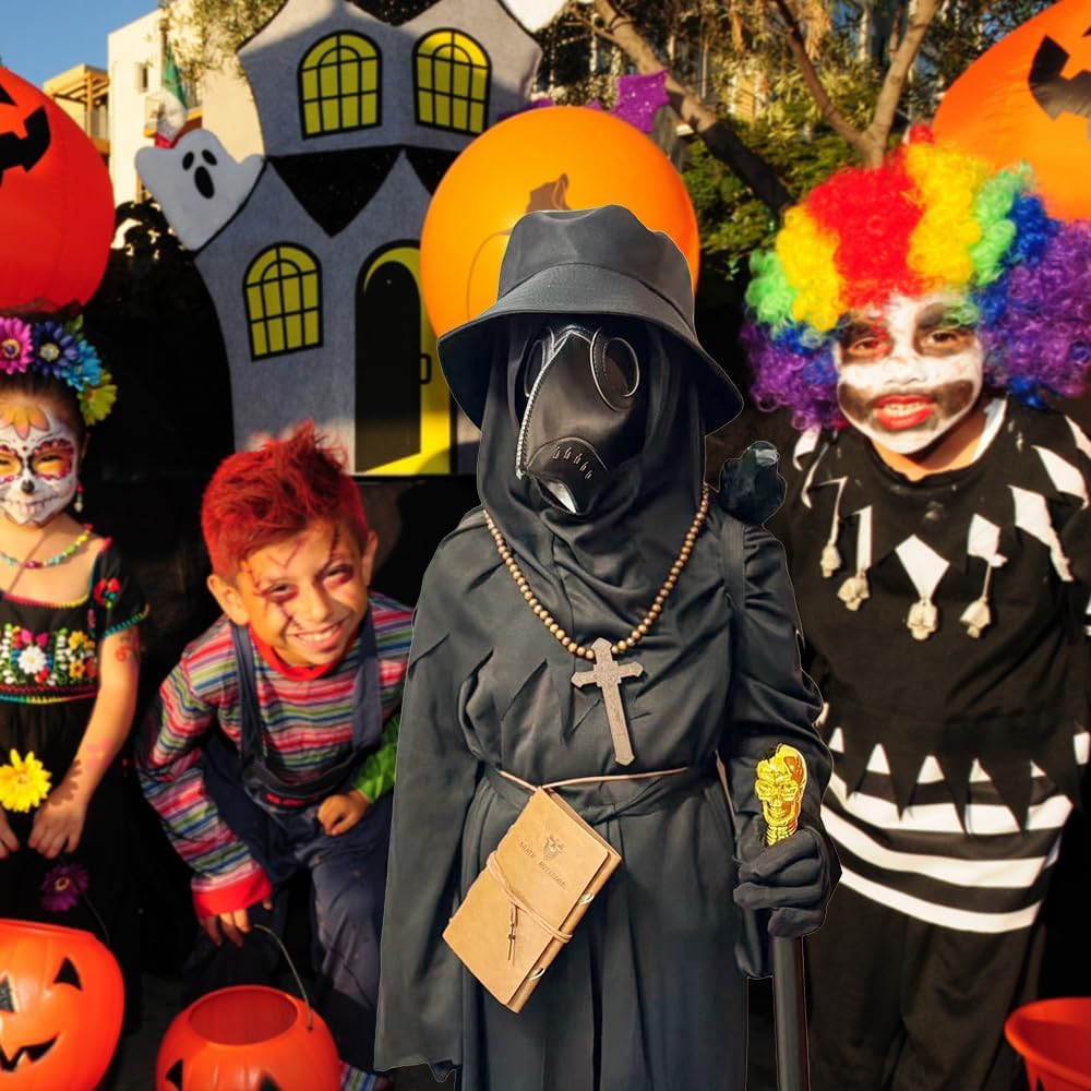 SENLI Plague Doctor Costume for Kids