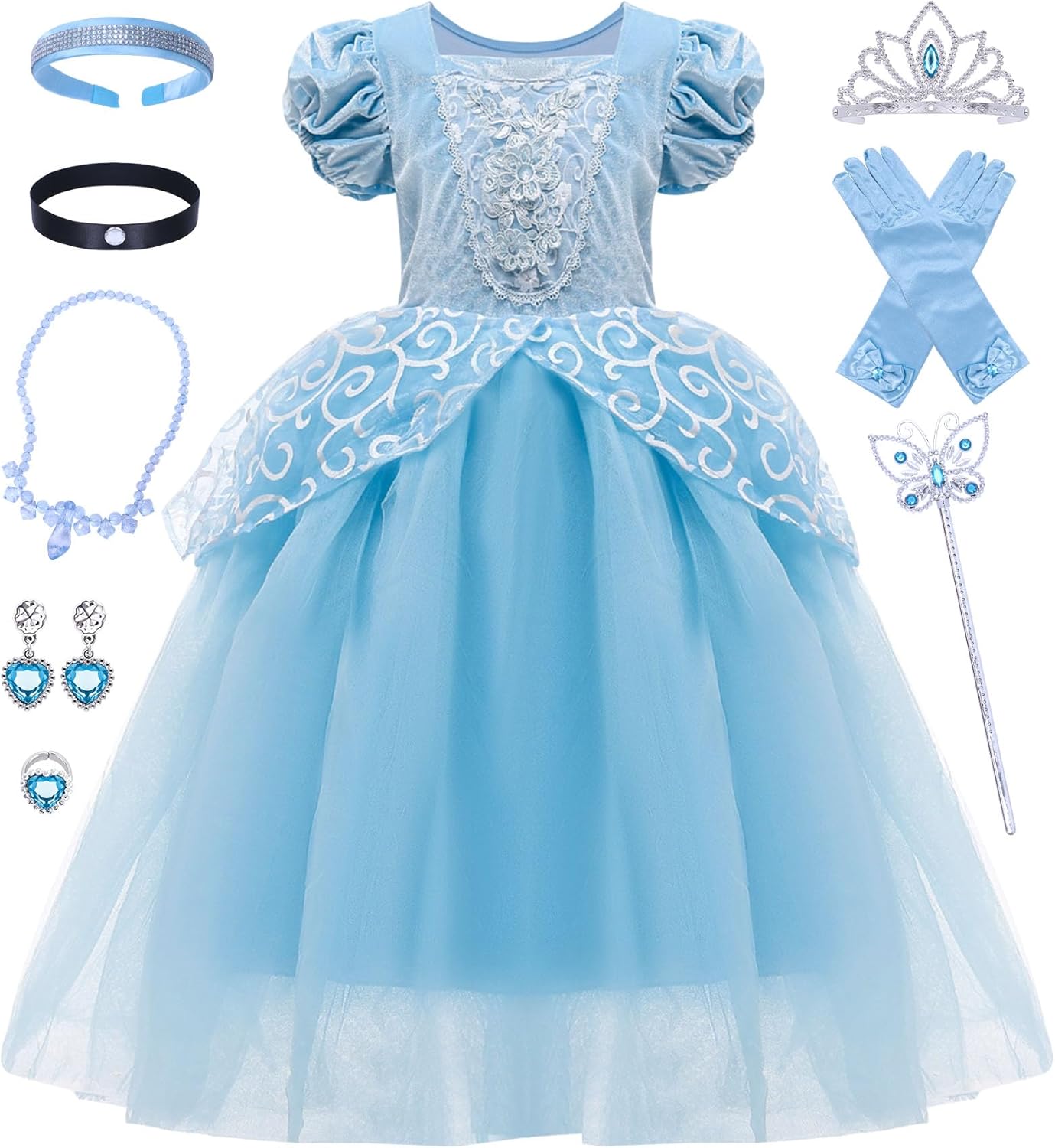 Simplicity and elegance princess dress