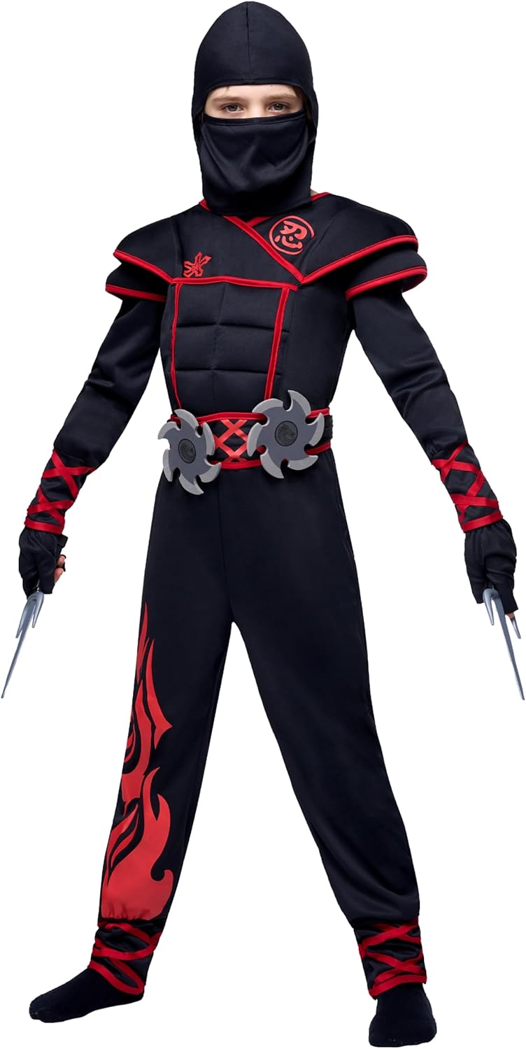 Spooktacular Kids Muscle Ninja Daily Series Costumes